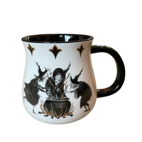 Potter's Studio Halloween WICKED WITCH Mugs Set of 2 Spooky Boo New - Picture 11 of 11